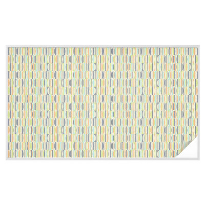 Film adhésif pour vitrage dépoli vitrail Motifs ovales