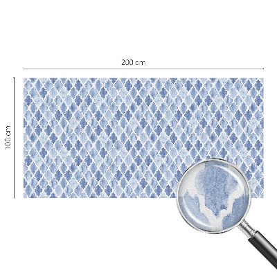 Film solaire fenêtre décoratif aspect vitrail Élégance aquarelle