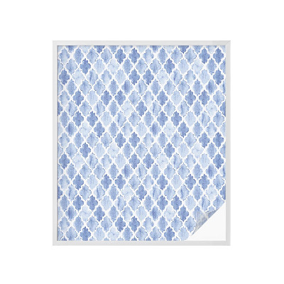 Film solaire fenêtre décoratif aspect vitrail Élégance aquarelle