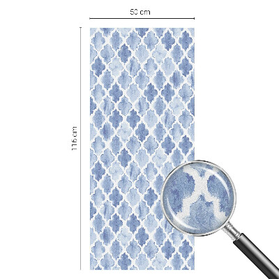 Film solaire fenêtre décoratif aspect vitrail Élégance aquarelle