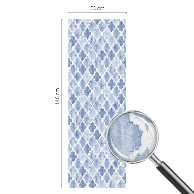 Film solaire fenêtre décoratif aspect vitrail Élégance aquarelle