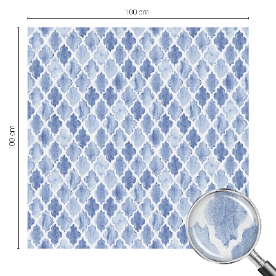 Film solaire fenêtre décoratif aspect vitrail Élégance aquarelle