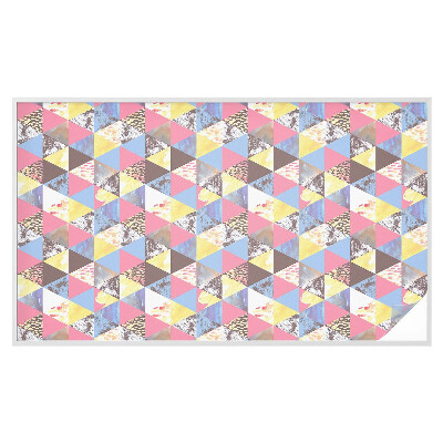 Brise-vue pour fenêtre Triangles colorés