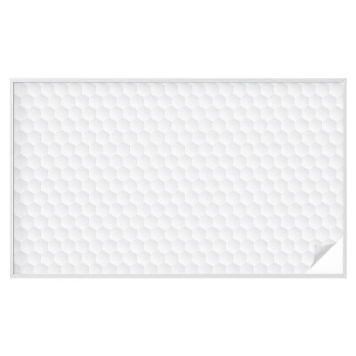 Film adhésif pour vitrage dépoli vitrail Mosaïque blanche