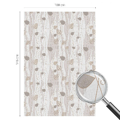 Brise-vue pour fenêtre Feuilles élégantes