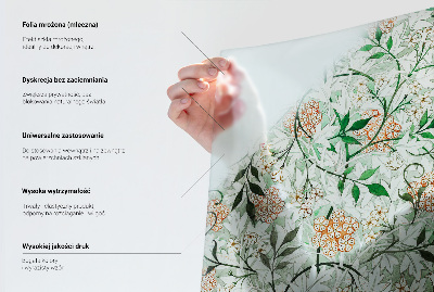 Brise-vue pour fenêtre Feuilles élégantes