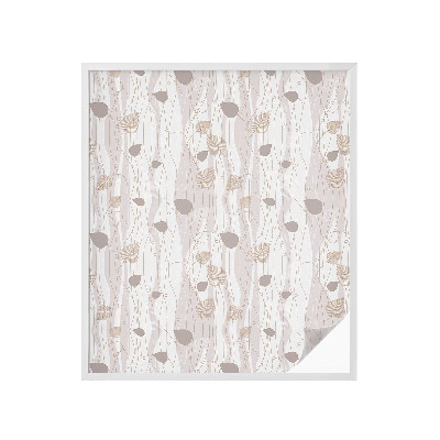 Brise-vue pour fenêtre Feuilles élégantes