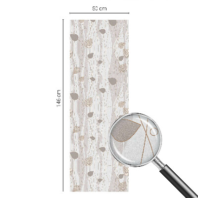 Brise-vue pour fenêtre Feuilles élégantes