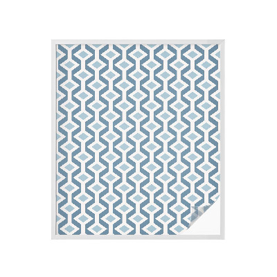 Sticker fenêtre vitrail adhésif Motif géométrique