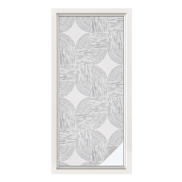 Brise-vue pour fenêtre Symétrie paisible