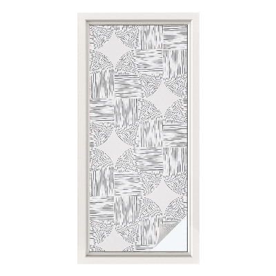 Brise-vue pour fenêtre Symétrie paisible