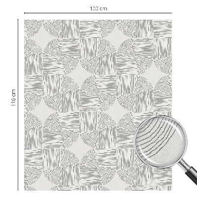 Brise-vue pour fenêtre Symétrie paisible