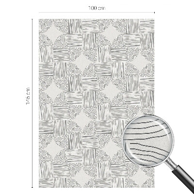 Brise-vue pour fenêtre Symétrie paisible