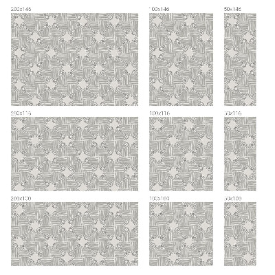 Brise-vue pour fenêtre Symétrie paisible