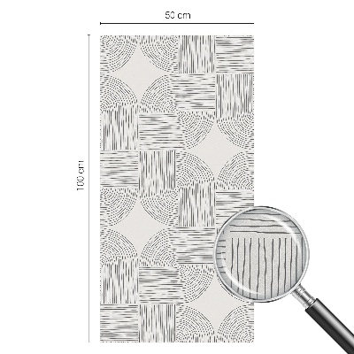 Brise-vue pour fenêtre Symétrie paisible