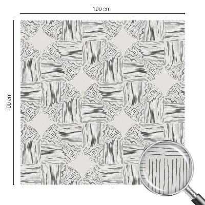 Brise-vue pour fenêtre Symétrie paisible