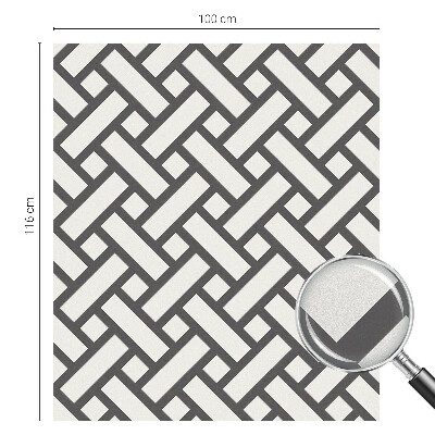 Film occultant pour fenêtre Rectangles entrelacés