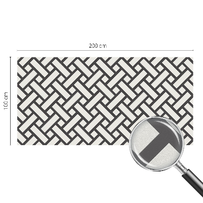 Film occultant pour fenêtre Rectangles entrelacés