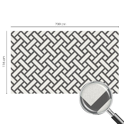 Film occultant pour fenêtre Rectangles entrelacés