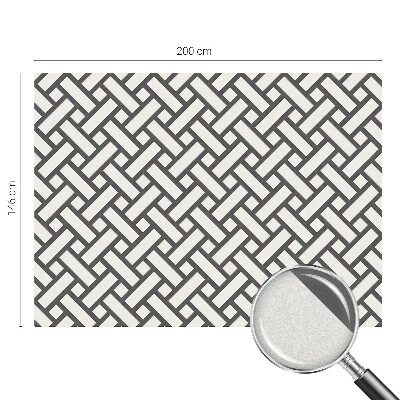 Film occultant pour fenêtre Rectangles entrelacés