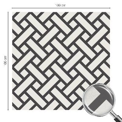 Film occultant pour fenêtre Rectangles entrelacés
