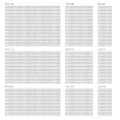 Sticker fenêtre vitrail adhésif texture de brique