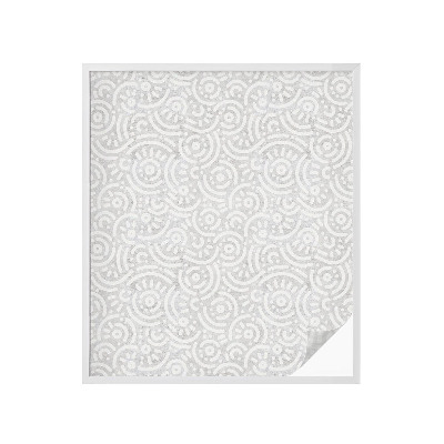 Film occultant pour fenêtre Abstraction géométrique