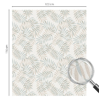 Film occultant pour fenêtre Élégance feuillue