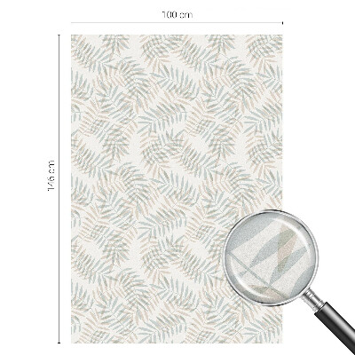 Film occultant pour fenêtre Élégance feuillue