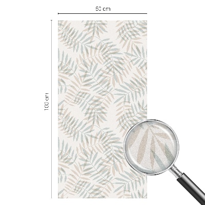 Film occultant pour fenêtre Élégance feuillue