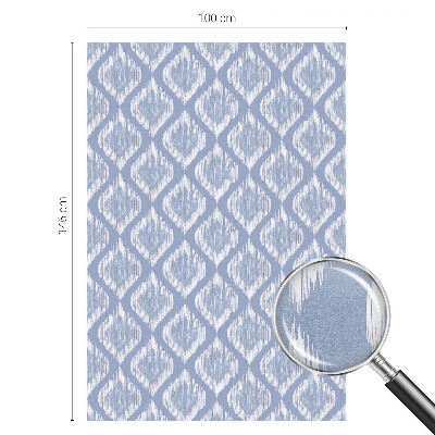 Sticker fenêtre vitrail adhésif diamants ethniques