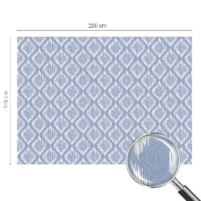 Sticker fenêtre vitrail adhésif diamants ethniques