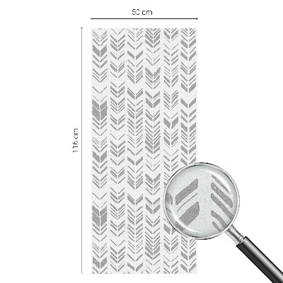 Film occultant pour fenêtre Motif de flèche