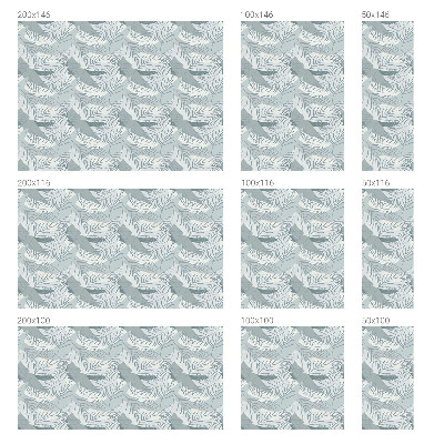 Film adhésif pour vitrage dépoli vitrail Feuilles subtiles