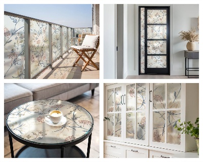 Brise-vue pour fenêtre Fleurs de l'harmonie