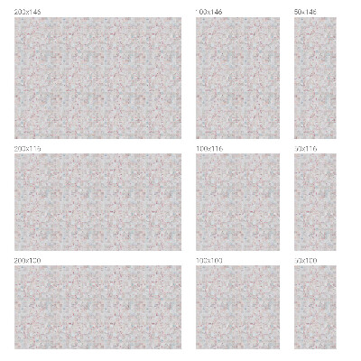 Film solaire fenêtre décoratif aspect vitrail Mosaïque de pierre