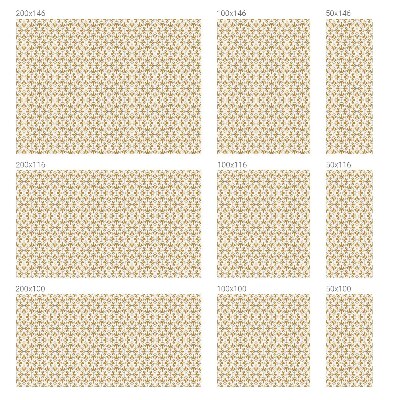 Film adhésif pour vitrage dépoli vitrail Élégance végétale