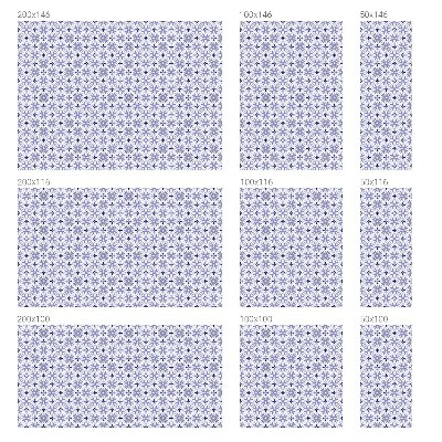 Brise-vue pour fenêtre Motifs violets