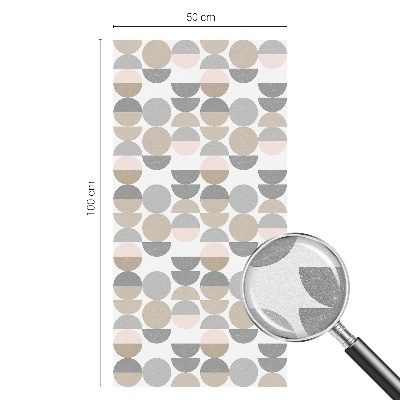 Brise-vue pour fenêtre Motifs géométriques