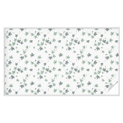 Sticker fenêtre vitrail adhésif vigne verte