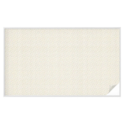 Film adhésif pour vitrage dépoli vitrail L'élégance du chevron