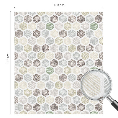 Film occultant pour fenêtre Ondes géométriques