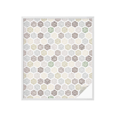 Film occultant pour fenêtre Ondes géométriques