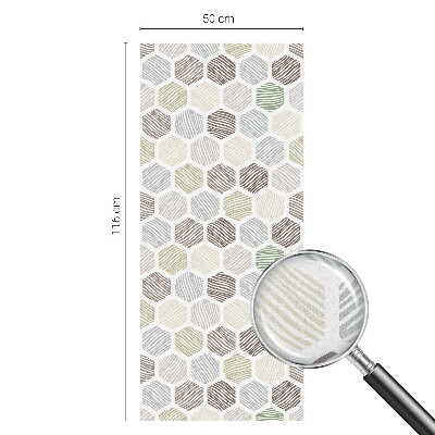 Film occultant pour fenêtre Ondes géométriques