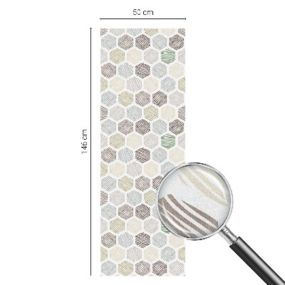 Film occultant pour fenêtre Ondes géométriques