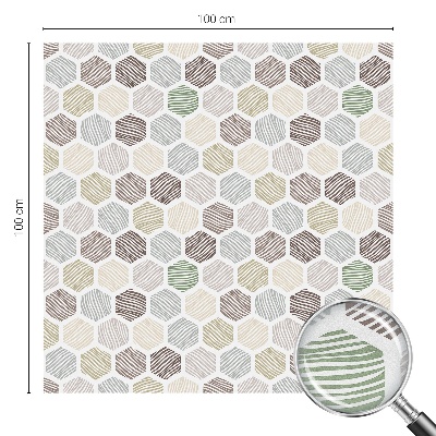 Film occultant pour fenêtre Ondes géométriques