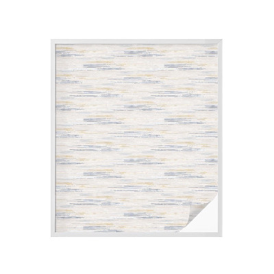 Sticker fenêtre vitrail adhésif rayures abstraites