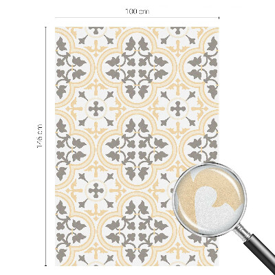 Film adhésif pour vitrage dépoli vitrail Modèles végétaux