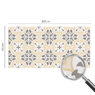 Film adhésif pour vitrage dépoli vitrail Modèles végétaux