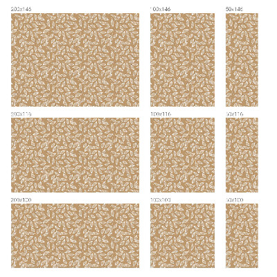 Sticker fenêtre vitrail adhésif La nature des feuilles